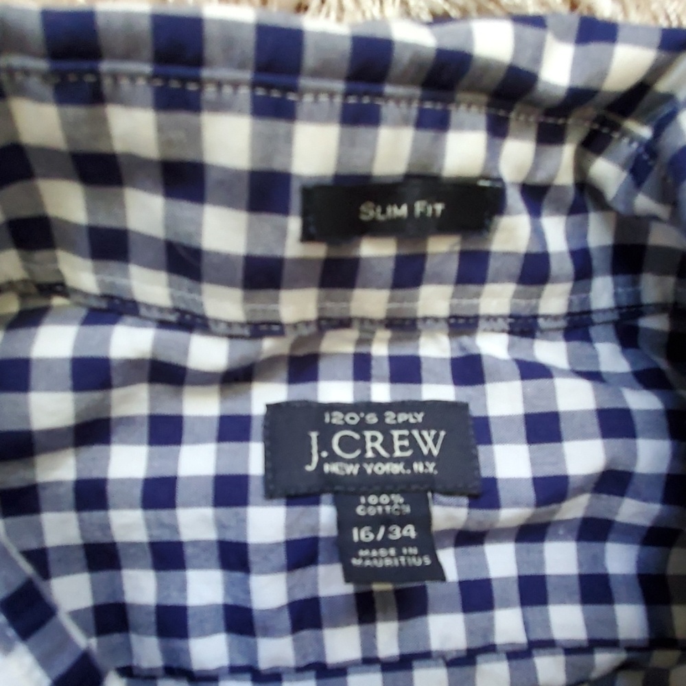 J. Crew button down size 16/34 - Picture 2 of 6